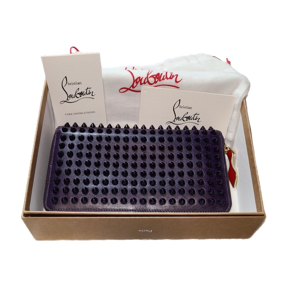 Christian Louboutin Iris Panettone Studded Wallet